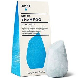 2x HiBAR Solid Shampoo Moisturize 3.2 oz Bar SEALED BOX